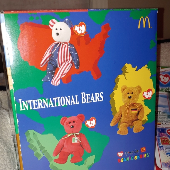 Vintage MCDONALDS/TY SPECIAL EDITION TEENIE BEANIE BABY SET! - Picture 3 of 14